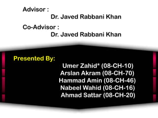 Hammad Rabbani Presentation1.pptxnmnmnmnjhjhkjkjkkjkjjk | PPTX