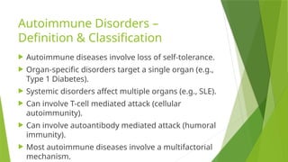 Presentation Immune System Diseases - II | PPTX