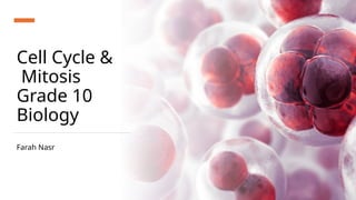 Presentation (1).ppt Cell cycle and division | PPTX