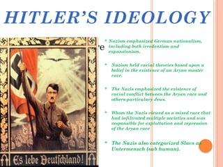 Hitler Rule Presentation1.pptx About hitler and his rule in germany | PPTX
