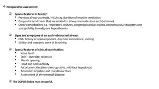 Copur Score Presentation pediatric emergency and urgent intubation | PPTX