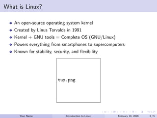 Linux Basic Means presentation1 the contains basic linux command | PDF