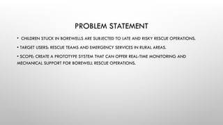 Presentation1 child rescue system from borewell.pptx