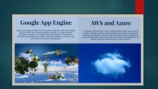 google app engine - introduction for beginners | PPTX