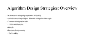 Comprehensive Introduction to Data Structures and Algorithm Design ...