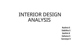 Comprehensive Analysis of Interior Design for Apartment Living Spaces ...