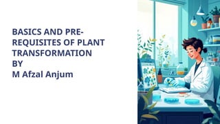 Comprehensive Guide to Plant Transformation: Basics, Methods, and ...