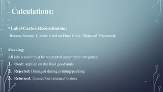 Pharmaceutical Documentation Practices: BMR, BPR, Reconciliation ...