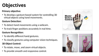 Vision-Based Gesture-Controlled 3D Interaction System for Virtual ...