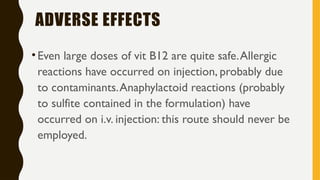 Comprehensive Overview of Vitamin B12: Metabolism, Deficiency, and ...