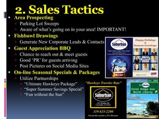 Sales Tactics: Handouts & Flyers
 