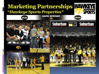 Marketing Partnership Examples
“Hawkeye Sports Properties”
 