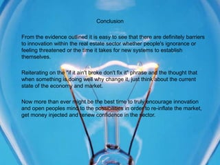 Barriers To Innovation