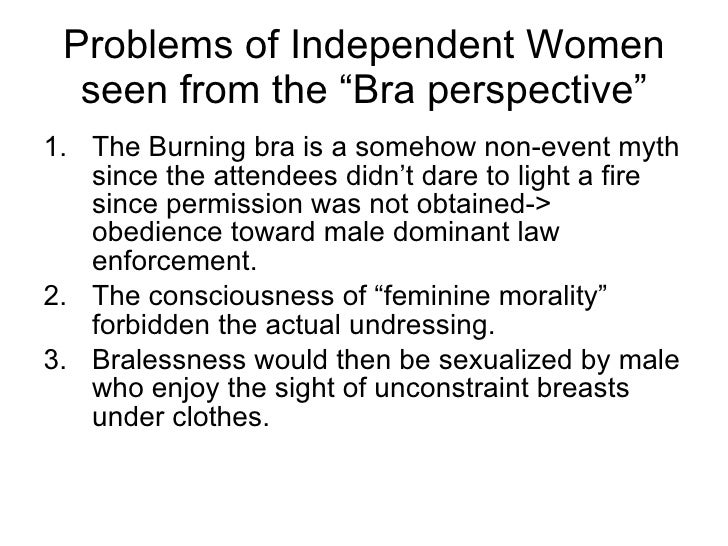 Presentation1 Bra Burning