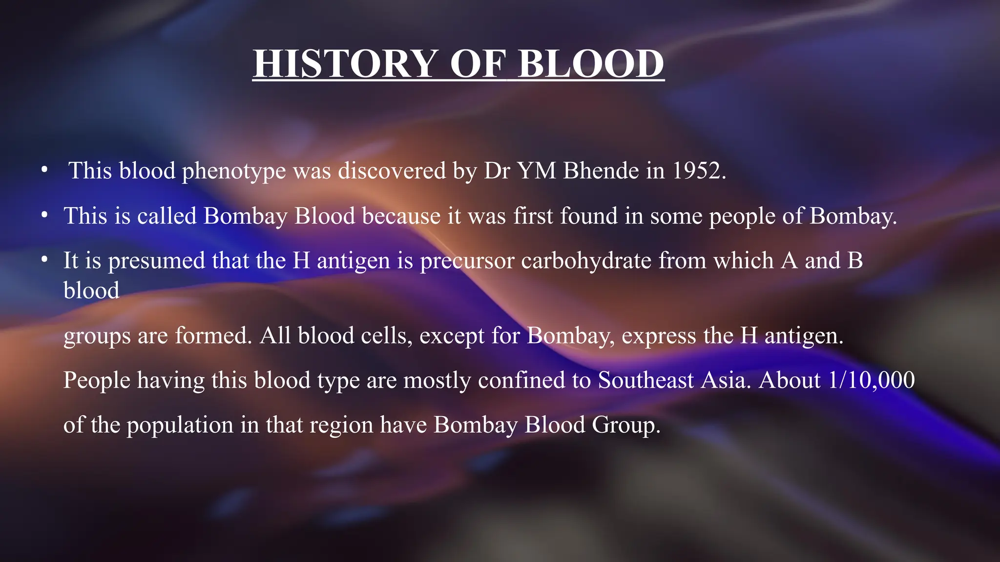 Bombay blood group and its all related info.ppt