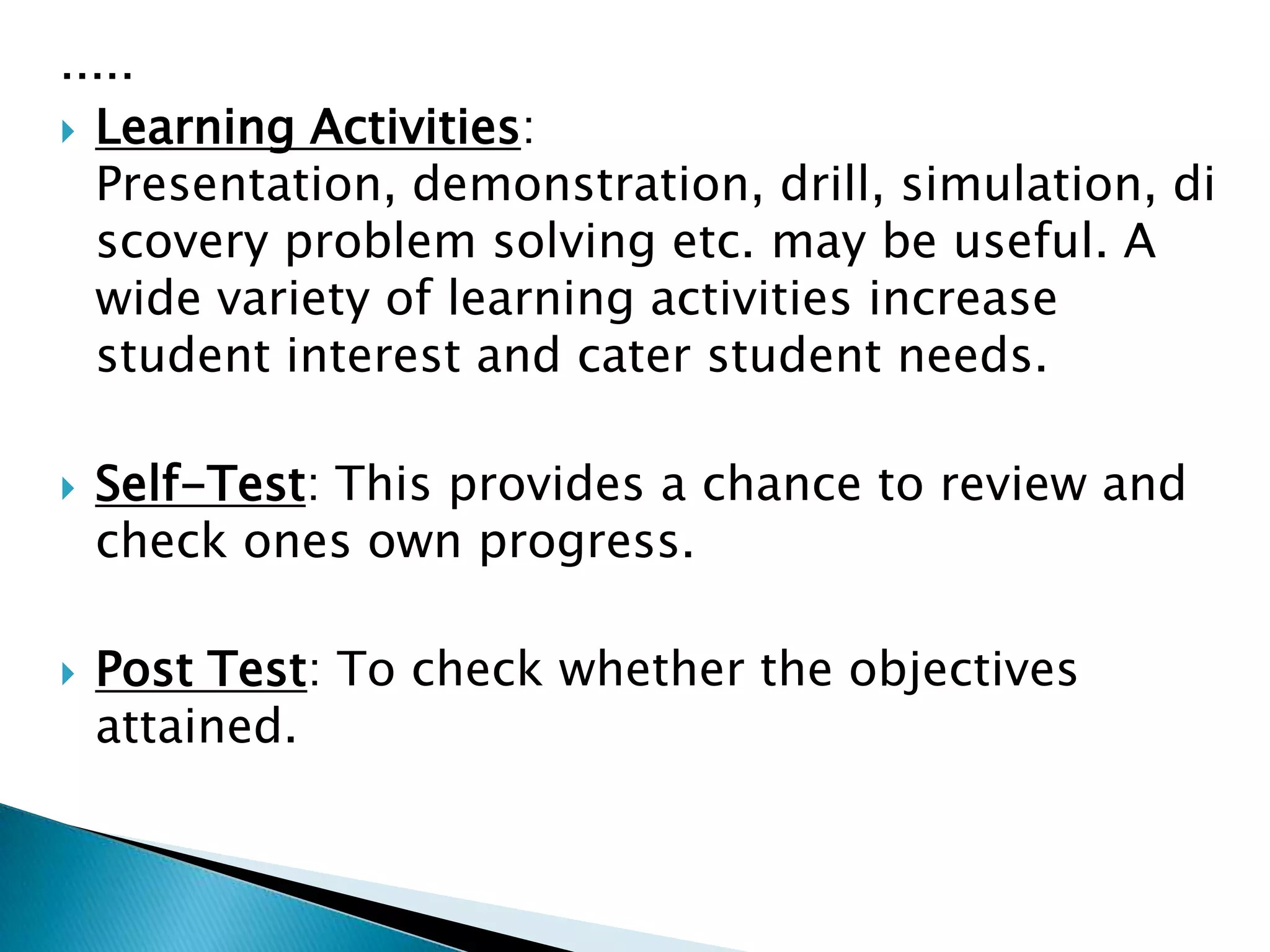 Presentation of modular approach | PPTX