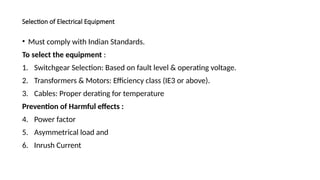 National Electrical Code 2023 Of India Standards | PPTX