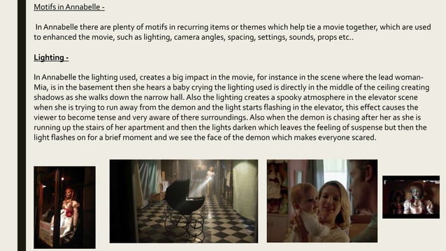 Annabelle Opening Scene Study | PPT