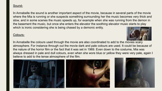 Annabelle Opening Scene Study | PPT