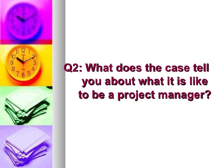 a day in the life case study project management rachel