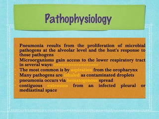 community acquired pneumonia (CAP)