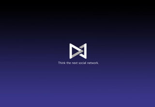 Think the next social network.




                                 Brand Planning Team
 
