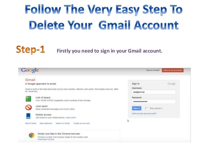 How to delete or Disable Gmail Account?Contact1844773