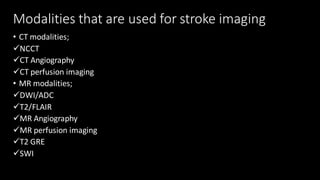 Ischemic stroke imaging | PDF