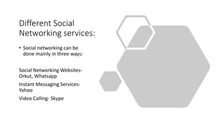 Social Networking | PPTX