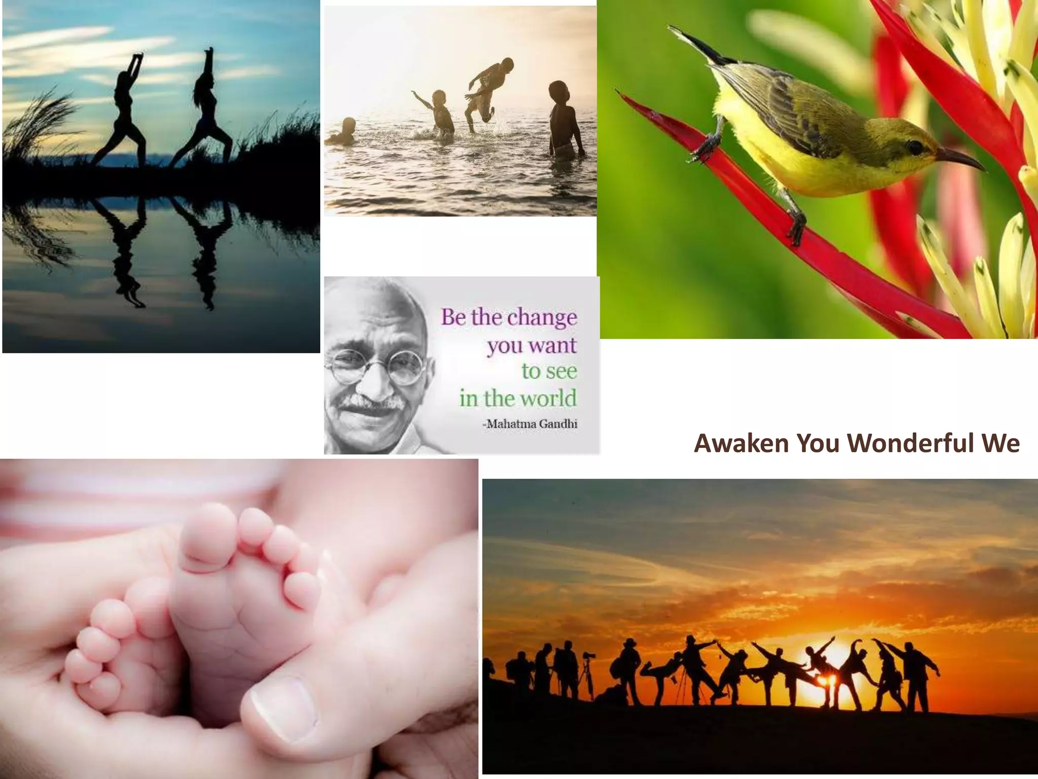 Awaken You Wonderful We
 