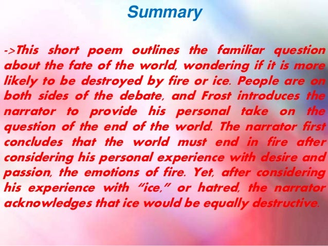 Robert Frost S Poetry Stopping By Woods And Fire And Ice Robert Frost S Poetry Stopping By Woods And Fire And Ice