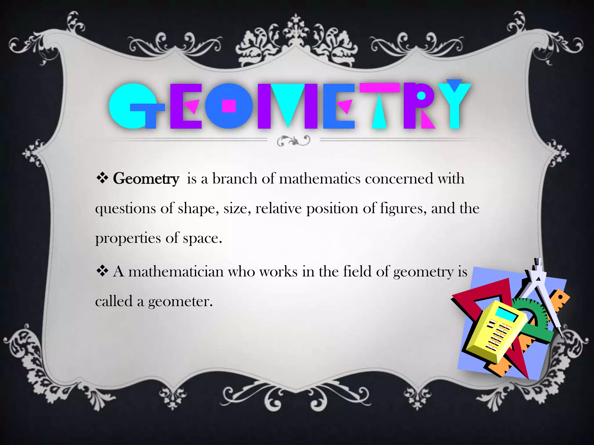 PPT on Geometry in our Daily life ..... | PPTX
