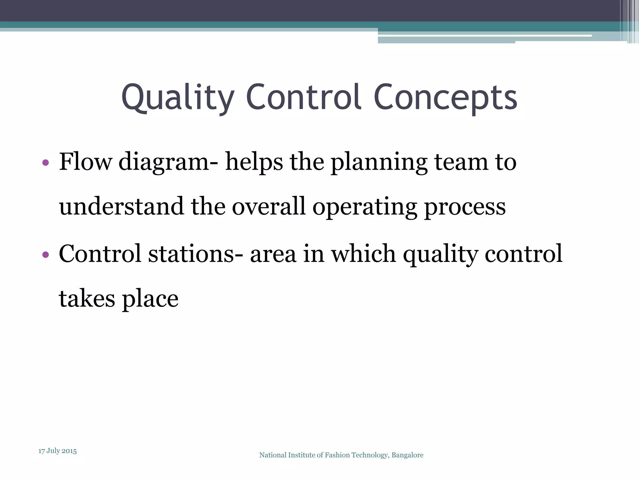 Quality control process | PPTX