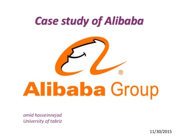 case study of alibaba