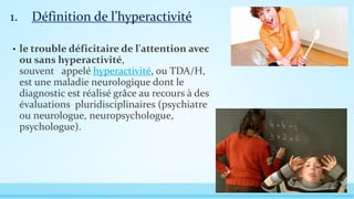 Comprendre les enfants souffrant de troubles déficitaires de l'attention  avec ou sans hyperactivité (TDAH) - Collège Catherine de Vivonne