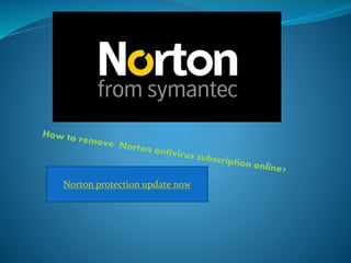 Norton protection update now
 