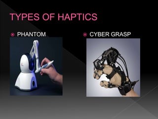 HAPTIC TECHNOLOGY | PPTX