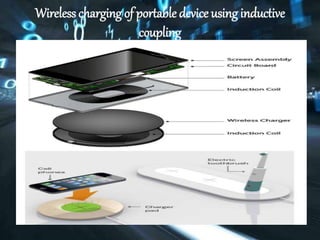 Wireless charging of portable device using inductive
coupling
 