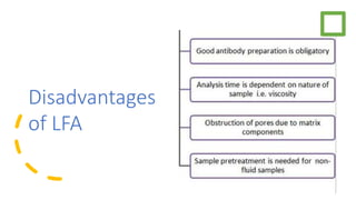 Disadvantages
of LFA​​
 