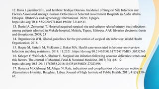 Post cesarean surgical site wound infection | PPTX