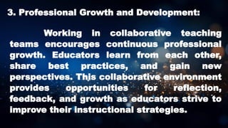 CLASSROOM PRACTICES THAT ENCOURAGE, COLLABORATION, REFLECTION | PPTX