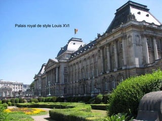 Palais royal de style Louis XVI  