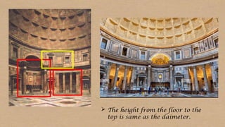 The Pantheon: Architectural Marvel and Cultural Icon of Ancient Rome | PPTX