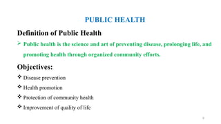 Comprehensive Overview of Health, Disease, and Public Health Concepts ...