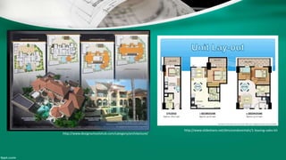 http://www.slideshare.net/dmcicondorentals/1-leasing-sales-kit
http://www.designschoolshub.com/category/architecture/
 