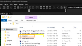 Working with files in c++. file handling | PPTX