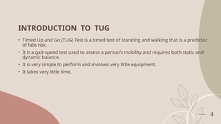 Tug Table Fall Risk Comprehensive Guide to the Timed Up and Go (TUG) Test for Fall Risk ...