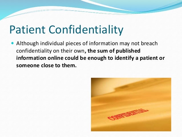 explain the ethical implications of a breach of confidentiality in nursing Ethics in nursing are often complicated nurses are able to breach confidentiality in cases where a patient makes a threat of self-harm or is potentially harmful to another individual nurses face tough ethical issues in general. explain the ethical implications of a breach of confidentiality in nursing Ethics in nursing are often complicated nurses are able to breach confidentiality in cases where a patient makes a threat of self-harm or is potentially harmful to another individual nurses face tough ethical issues in general.