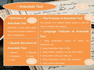 Types of text in english | PPT