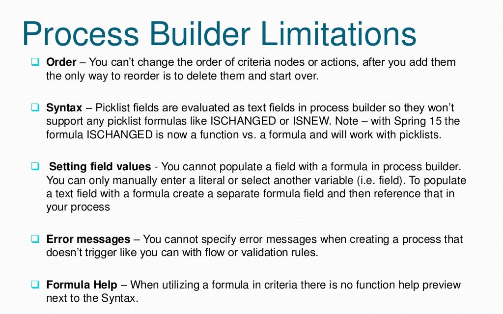 Lightning Process Builder